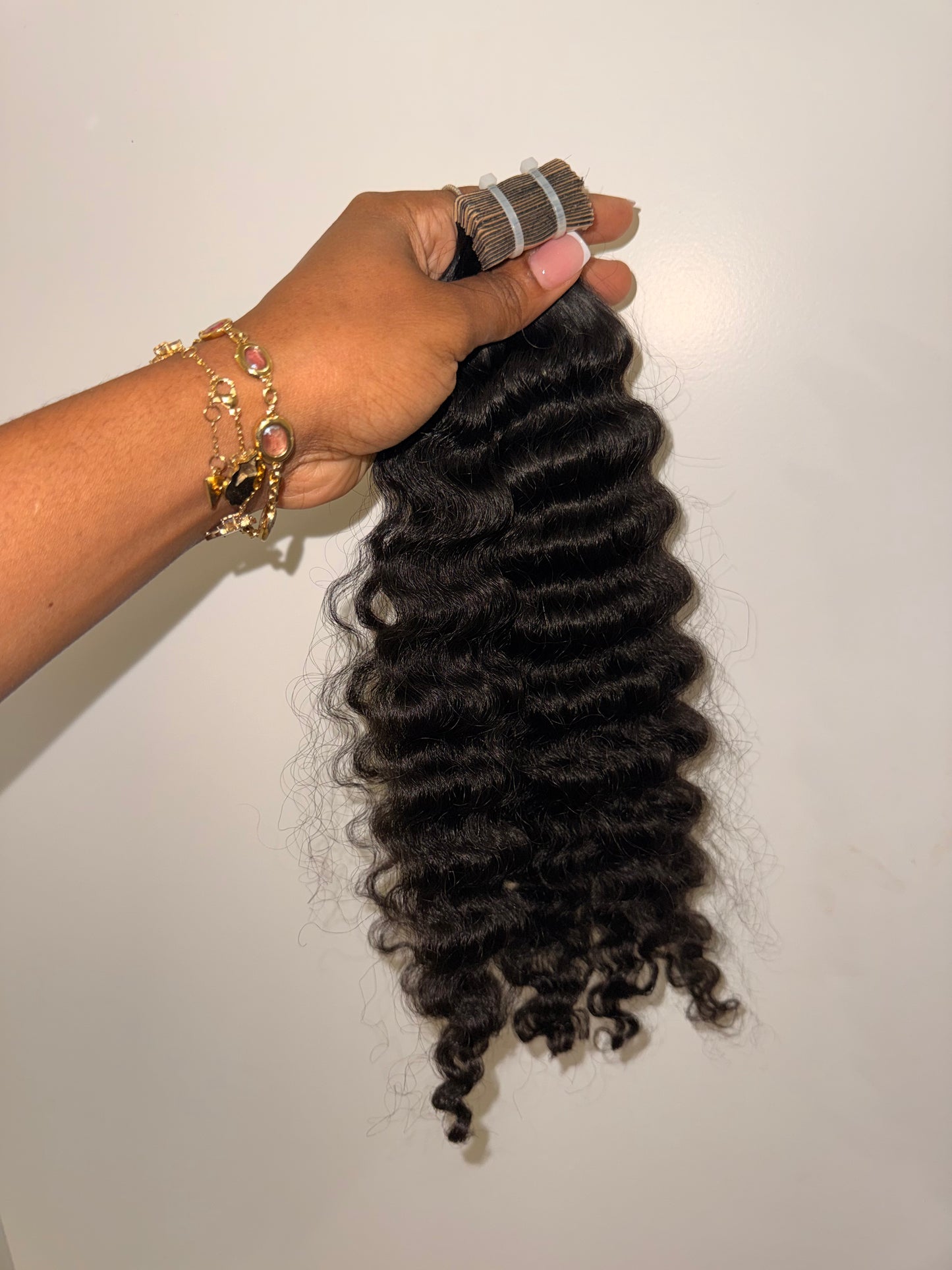 TAPE-IN EXTENSIONS VIETNAMESE RAW -  BURMESE CURLY