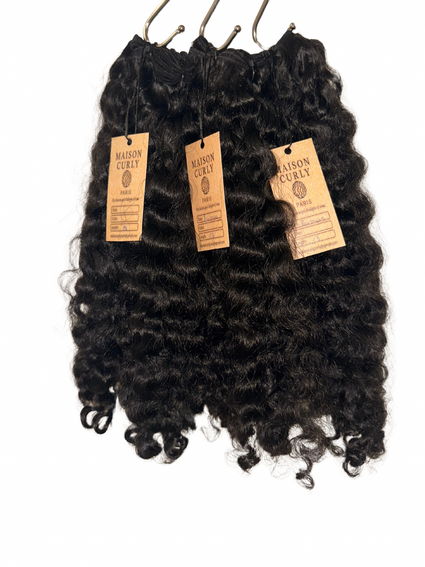 Pack 3 Bundles Vietnamese Raw Hair - Burmese Curly - Extensions de cheveux
